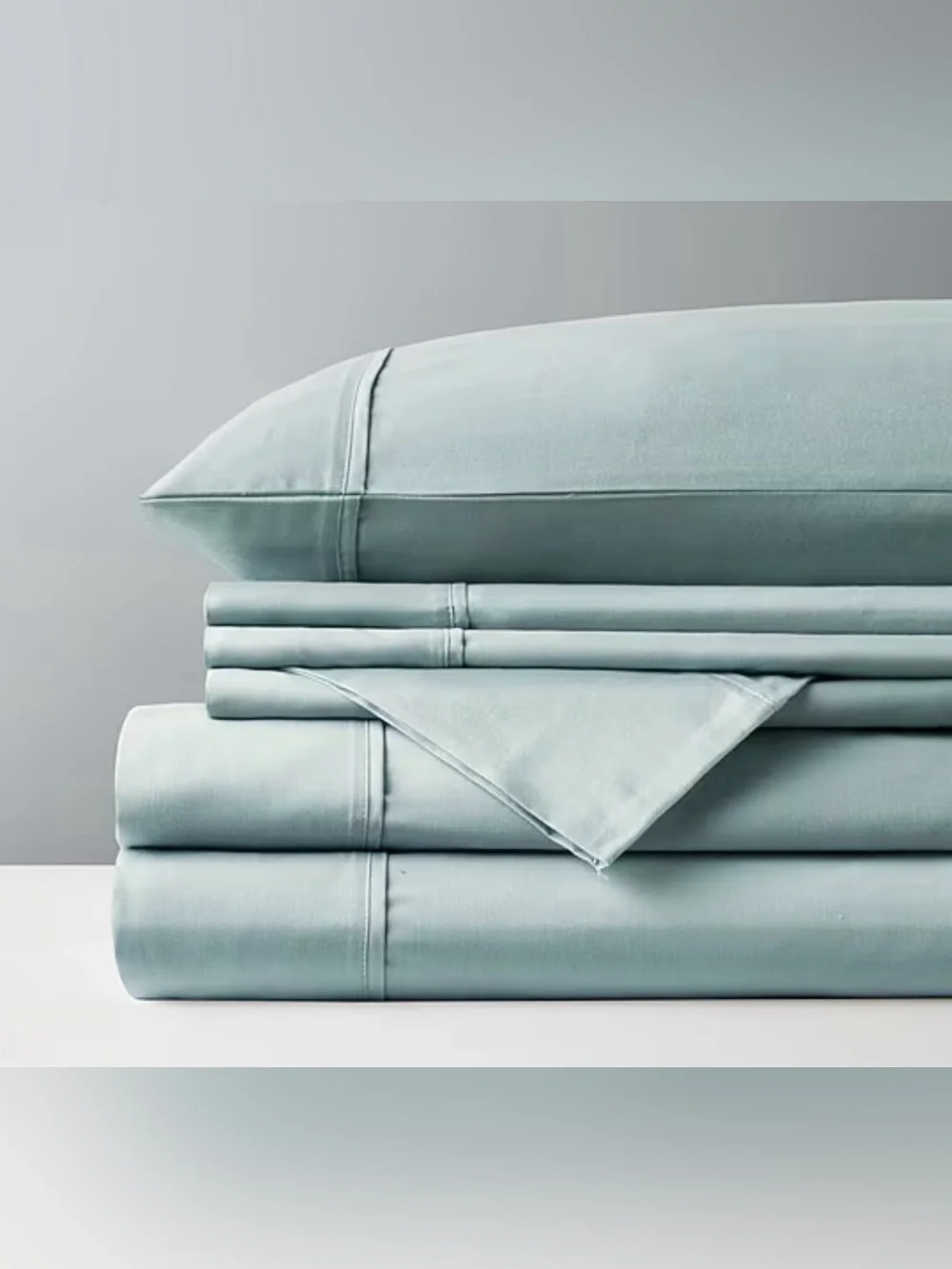 Madison Park 800TC King Sheet Set Aqua NWT